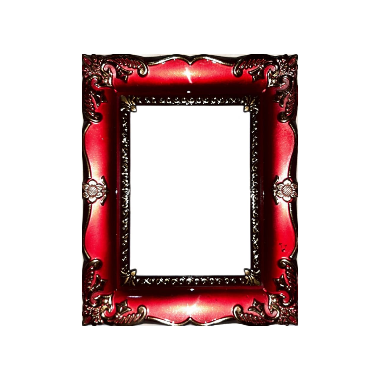 Silver Metallic Frame